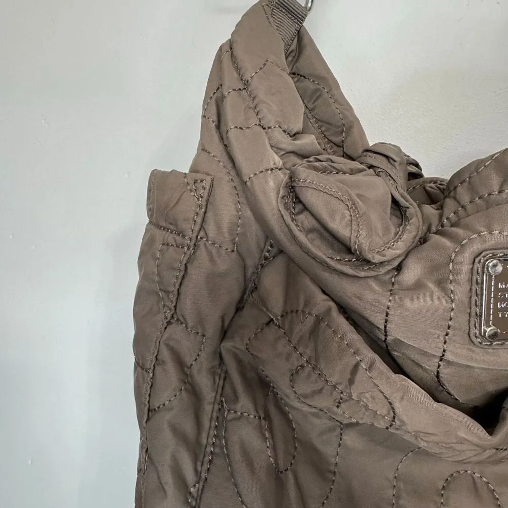Marc by Marc Jacobs Dark Tan Eliza Baby Diaper Bag